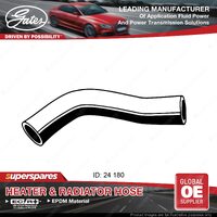 Gates Upper Radiator Hose for Morris Minor Wagon 1.1L 0.9L Length 180mm