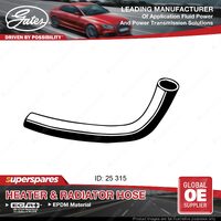Gates Lower Radiator Hose for Honda Civic SB 1200 EB1 EB2 Automatic 1.2L
