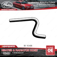 Gates Heater Hose for Ford Escort Sedan 1.3 J1F 1.3L 40KW Length 435mm