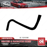 Gates Outlet Heater Hose for Holden Gemini TE TF TG TD G161-Z 1.6L