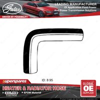 Gates Molded Heater Hose for Toyota Hiace RH25-32 2.0L 18R 07/1977-03/1983