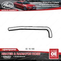 Gates Heater Hose Length 190mm for Nissan Patrol Y61 GR GU 2.8L 1997-2000