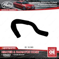 Gates Outlet Heater Hose for Toyota Hilux RZN149 RZN154 RZN169 RZN174 2.7L