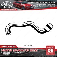 Gates Inlet Heater Hose for Holden Astra AH Z18XE 1.8L 90KW 07/05-03/08