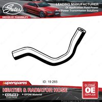 Gates Heater Hose Bypass Tube for Holden Astra AH 1.8L Z18XE 90KW 2005-2007