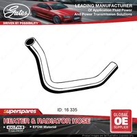Gates Heater Hose for Holden Rodeo RA RA TFS77 4JH1-TC 3.0L 03-07