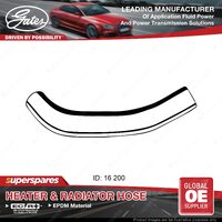 Gates Heater Hose Length 200mm for Toyota Landcruiser VDJ200 4.5L 195KW 1VD-FT