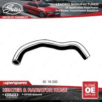 Gates Molded Heater Hose for Toyota Hilux KUN26 1KD-FTV 3.0L 120KW 126KW 05-15