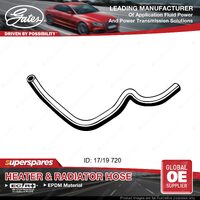 Gates Molded Heater Hose for Ford Fiesta WP WQ 1.6L 04/2004-12/2008