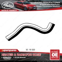 Gates Inlet Heater Length 320mm Hose for Nissan Tiida C11 1.8L MR18DE 2006-2013