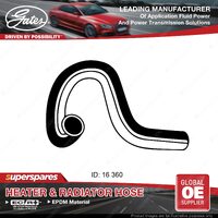 Gates Molded Heater Hose for Honda CR-V RE 2.4L K24A1 K24Z1 125KW 2007-2012
