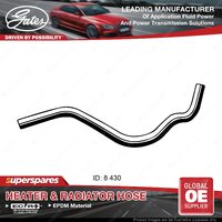 Gates Molded Heater Hose for Holden Cruze JG 1.8L F18D 06/09-03/11