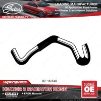 Gates Molded Heater Hose for Toyota Camry SXV20 2.2L 5S-FE 08/1997-09/2002