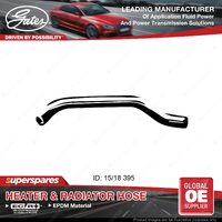 Gates Inlet Heater Hose for Ford Fairlane Fairmont Falcon BF 4.0L BARRA 156 190