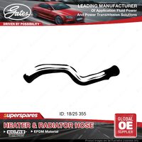 Gates Inlet Molded Heater Hose for Ford Fiesta WP WQ 1.6L 04/04-12/08