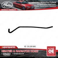 Gates Molded Heater Hose for Holden Commodore VF Calais VF Caprice WN 2013-2015