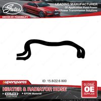 Gates Heater Hose Length 800mm for Hsv Clubsport Grange WN Maloo Senator VF