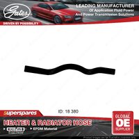 Gates Molded Heater Hose for Holden Barina TK F16D3 1.6L 77KW 2005-2012