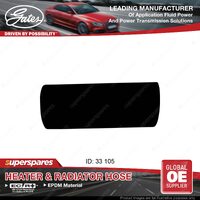 Gates Radiator Curved Hose for Land Rover 88/109 LR 2.3L 09/63-12/1986
