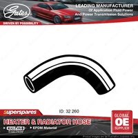 Gates Upper Radiator Hose for Holden H Series HR HD 2.4L 2.6L 2.9L 3.0L 260mm