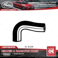 Gates Upper Radiator Hose for Chrysler Valiant AP5 VC VE AP6 VF 3.7L 108KW 109KW