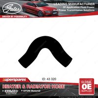 Gates Lower Radiator Hose for Chrysler Valiant Charger CJ CL CM VH VJ VK 320mm