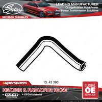 Gates Lower Radiator Hose for Ford Fairlane ZD Fairmont XY Falcon XY 5.8L 351ci
