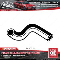 Gates Upper Radiator Hose for Toyota Landcruiser FJ45 FJ40 FJ55 315mm