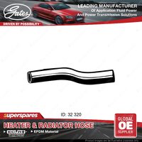 Gates Upper Radiator Hose for Toyota Cressida MX62 5M-E 2.8L 97KW
