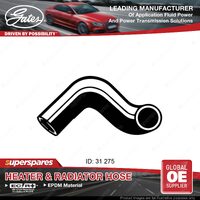 Gates Upper Radiator Curved Hose for Ford Escort NE 2.0L 80KW 75-80