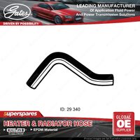 Gates Upper Radiator Hose for Holden Gemini TE TF TG 1.8L 03/1981-12/1984