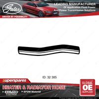 Gates Upper Radiator Hose for Toyota Crown MS112 2.8L 04/80-07/83