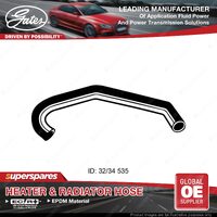 Gates Lower Radiator Curved Hose for Toyota Hiace YN7_ 2.2L 08/86-08/89