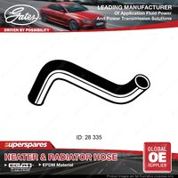 Gates Upper Radiator Curved Hose for Holden Astra LB LC 1.5L 1.6L E15 E16 84-87