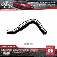 Gates Lower Radiator Hose Length for Ford Maverick DA 4.2L 495mm 1988-1994