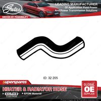 Gates Upper Radiator Hose for Holden Astra LD 1.6L 1.8L 16LF 118LE 55KW 79KW