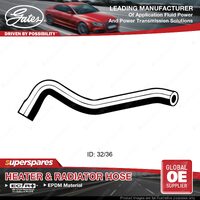 Gates Lower Radiator Hose for Holden Astra LD 1.6L 1.8L 16LF 118LE 55KW 79KW