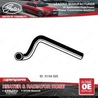 Gates Lower Radiator Curved Hose for Ford Courier PC 2.2L 47KW 1985-1996