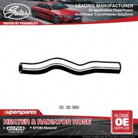 Gates Lower Radiator Hose for Holden Rodeo KBD44 KB49 2.3L 4ZD1 1985-1988