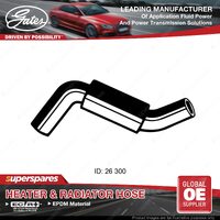 Gates Lower Radiator Hose for Suzuki Swift EA MA AH AJ Cultus SF413 1.3L 300mm