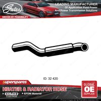 Gates Upper Radiator Hose for Toyota Camry VZV21 2.5L 2VZ-FE 118KW 1988-1993