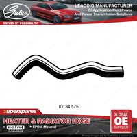 Gates Lower Radiator Hose for Mitsubishi Galant HJ Manual 2.0L 1992-1996