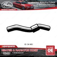 Gates Upper Radiator Hose for Mitsubishi Cordia AC AA AB 4G62T 1.8L 1983-1989