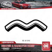 Gates Upper Radiator Hose for Holden Rodeo TFR55 TFS55 TFR54 TFS54 2.5L 2.8L
