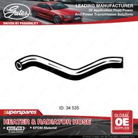 Gates Lower Radiator Hose Length 535mm for Hyundai Sonata Y-3 2.0L 1993-1998