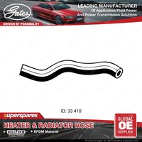 Gates Lower Radiator Hose for Daewoo Cielo Hatchback 1.5L Automatic