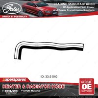 Gates Upper Radiator Hose for Nissan Patrol Y61 GR GU TB45E 4.5L 145KW