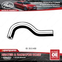 Gates Lower Radiator Hose for Mitsubishi Triton MK K57T 2.8L 4M40-A 4M40 96-03