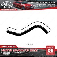 Gates Upper Radiator Hose for Mazda Mx-5 NA 1.6L B64F 8AN1 1989-1997