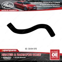 Gates Lower Radiator Hose Length 570mm for Nissan Pulsar N15 Lucino N15 2.0L